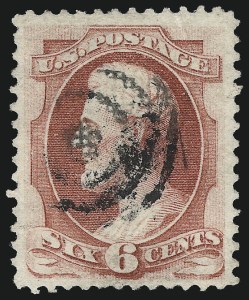 Sale 1062, Lot 349, 1870-71 National Bank Note Co. Grilled Issue (Scott 134-144)