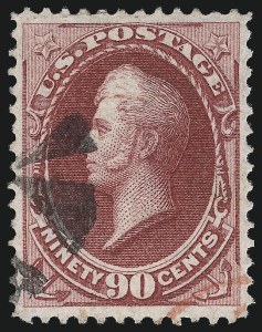 Sale 1062, Lot 360, 1870-71 National Bank Note Co. Grilled Issue (Scott 134-144)