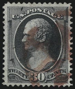 Sale 1062, Lot 371, 1870-71 National Bank Note Co. Ungrilled Issue (Scott 145-155)