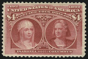 Sale 1062, Lot 431, 1893 Columbian Issue (Scott 230-245)