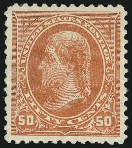 Sale 1062, Lot 444, 1894 Unwatermarked Bureau Issue (Scott 246-263)