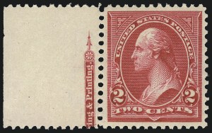 Sale 1062, Lot 451, 1895-98 Watermarked Bureau Issues (Scott 264-284)