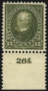 Sale Number 1062, Lot Number 468, 1895-98 Watermarked Bureau Issues (Scott 264-284) Sale Number 1062, Lot Number 468, 1895-98 Watermarked Bureau Issues (Scott 264-284)