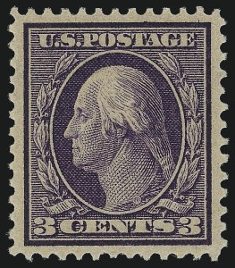Sale 1062, Lot 539, 1909 Bluish Paper Issue (Scott 357-366)