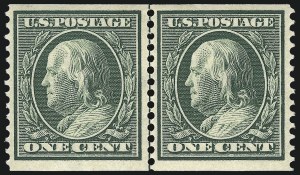 Sale 1062, Lot 565, 1909 Commemoratives, 1910-13 Washington-Franklin Issue (Scott 369-396)