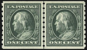 Sale 1062, Lot 574, 1909 Commemoratives, 1910-13 Washington-Franklin Issue (Scott 369-396)