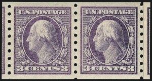 Sale 1062, Lot 579, 1909 Commemoratives, 1910-13 Washington-Franklin Issue (Scott 369-396)