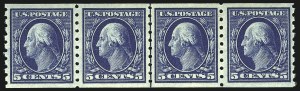 Sale 1062, Lot 584, 1909 Commemoratives, 1910-13 Washington-Franklin Issue (Scott 369-396)