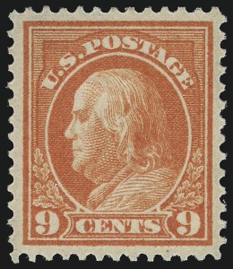 Sale 1062, Lot 601, 1913-15 Panama-Pacific, 1912-14 Washington-Franklin Issue (Scott 397-423)