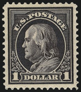 Sale 1062, Lot 607, 1913-15 Panama-Pacific, 1912-14 Washington-Franklin Issue (Scott 397-423)