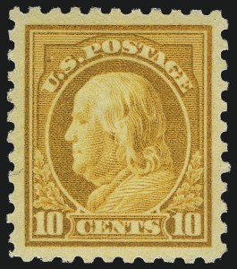Sale 1062, Lot 615, 1913-15 Washington-Franklin Issues (Scott 424-449)
