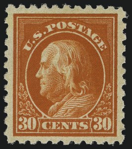 Sale 1062, Lot 620, 1913-15 Washington-Franklin Issues (Scott 424-449)