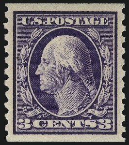 Sale 1062, Lot 630, 1913-15 Washington-Franklin Issues (Scott 424-449)