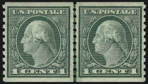 Sale 1062, Lot 643, 1913-15 Washington-Franklin Issues, cont. (Scott 450-461)