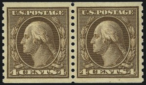 Sale 1062, Lot 654, 1913-15 Washington-Franklin Issues, cont. (Scott 450-461)