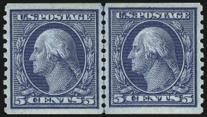 Sale 1062, Lot 655, 1913-15 Washington-Franklin Issues, cont. (Scott 450-461)