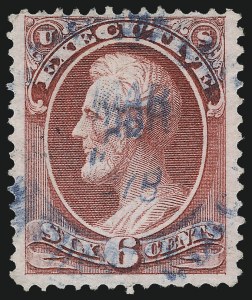 Sale 1062, Lot 827, Officials, 6c Executive (O13) Sale 1062, Lot 827, Officials