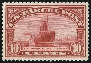 Sale 1062, Lot 894, Parcel Post, Franklin Carrier, Revenues