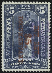 Sale 1062, Lot 898, Parcel Post, Franklin Carrier, Revenues