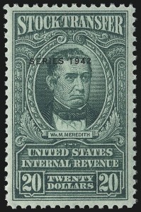 Sale 1066, Lot 186, Stock Transfer