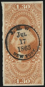 Sale 1066, Lot 21, First Issue Imperforate