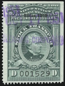 Sale 1066, Lot 213, Stock Transfer