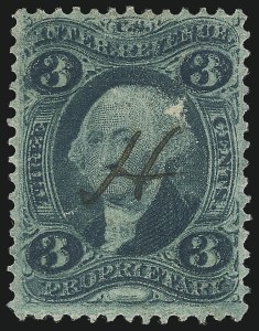Sale 1066, Lot 61, First Issue Perforated