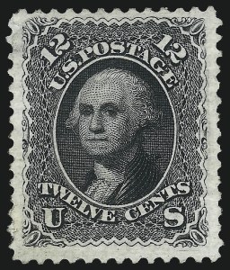Sale 1067, Lot 1094, 1867-68 Grilled Issue and 1875 Re-Issue of 1861 Issue (Scott 84-111)