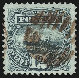 Sale 1067, Lot 1110, 1869 Pictorial Issue and 1875 Re-Issue (Scott 112b-133a)