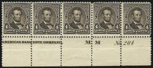 Sale 1067, Lot 1202, 1890-93 Issue (Scott 219-229)