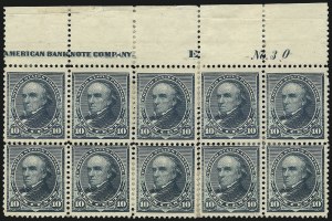 Sale 1067, Lot 1206, 1890-93 Issue (Scott 219-229)