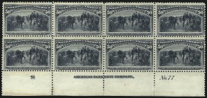 Sale 1067, Lot 1234, 1893 Columbian Issue (Scott 230-245)