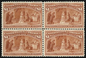 Sale 1067, Lot 1236, 1893 Columbian Issue (Scott 230-245)