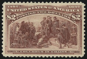 Sale Number 1067, Lot Number 1238, 1893 Columbian Issue (Scott 230-245) Sale Number 1067, Lot Number 1238, 1893 Columbian Issue (Scott 230-245)