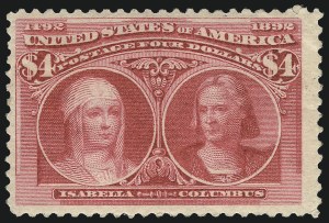 Sale 1067, Lot 1245, 1893 Columbian Issue (Scott 230-245)