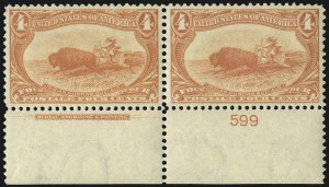 Sale 1067, Lot 1314, 1898 Trans-Mississippi Issue (Scott 285-293)