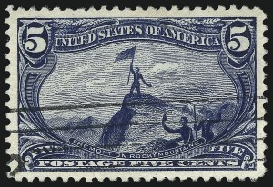Sale Number 1067, Lot Number 1318, 1898 Trans-Mississippi Issue (Scott 285-293) Sale Number 1067, Lot Number 1318, 1898 Trans-Mississippi Issue (Scott 285-293)