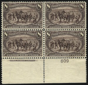 Sale 1067, Lot 1321, 1898 Trans-Mississippi Issue (Scott 285-293)