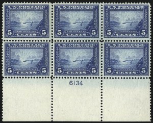 Sale 1067, Lot 1479, Panama-Pacific Issue (Scott 397-404)