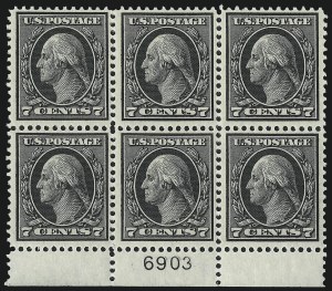 Sale 1067, Lot 1495, 1912-14 Issues (Scott 407-446)
