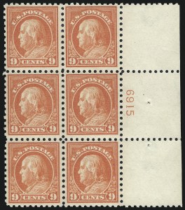 Sale 1067, Lot 1522, 1912-14 Issues (Scott 407-446)
