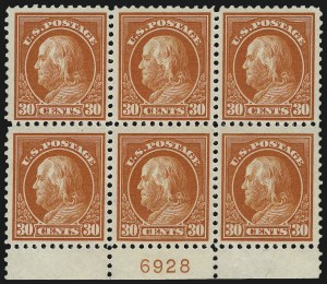 Sale 1067, Lot 1587, 1918-22 Issues (Scott 505-550)