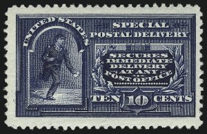 Sale 1067, Lot 1670, Special Delivery (Scott E1-E15c, F1)