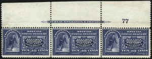 Sale 1067, Lot 1673, Special Delivery (Scott E1-E15c, F1)