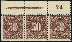 Sale 1067, Lot 1692, Postage Due, Offices in China (Scott J, K)