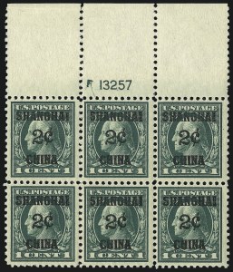 Sale 1067, Lot 1697, Postage Due, Offices in China (Scott J, K)