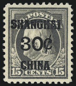 Sale 1067, Lot 1703, Postage Due, Offices in China (Scott J, K)