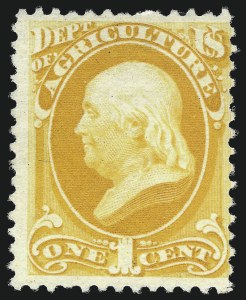 Sale 1067, Lot 1724, Officials, Newspapers, Parcel Post (Scott O, PR, Q)
