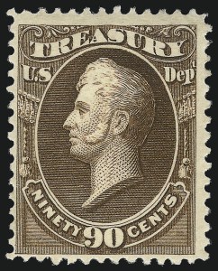Sale 1067, Lot 1731, Officials, Newspapers, Parcel Post (Scott O, PR, Q)