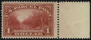 Sale 1067, Lot 1743, Officials, Newspapers, Parcel Post (Scott O, PR, Q), $1.00 Parcel Post (Q12) Sale 1067, Lot 1743, Officials, Newspapers, Parcel Post (Scott O, PR, Q)